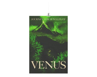 Venus Retro Reiseposter 24x36 (Nacharbeit)