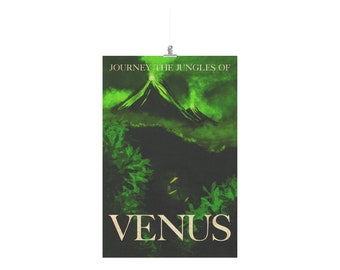 Venus Retro Travel Poster 24x36 (rework)