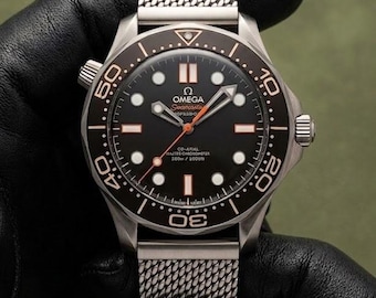 Orologio Omega Seamaster Diver Vintage / Orologio da polso automatico svizzero di lusso da uomo