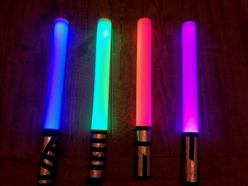 Qty. 6 Foam Light Sabers image 3