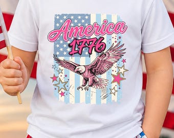 Distressed 4th Of July Eagle png, USA 250th Anniversary PNG, Kids Patriotic Png, Happy 4th of July Png, Retro USA Png, Digital Download