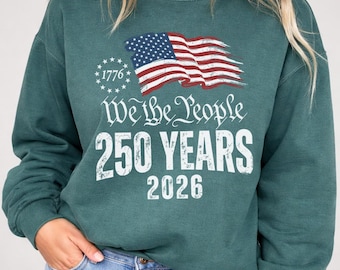 We The People 250th Anniversary Distressed PNG, 250th Anniversary, American Flag Patriotic, 4th of July, USA png, Digital Download