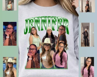Personalized Photo Collage Poster | Custom Name, Birthday Gift (Digital Download)