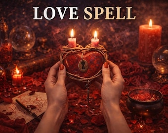 Rituel d'amour fort | Rituel de connexion émotionnelle et d'intention | Service numérique