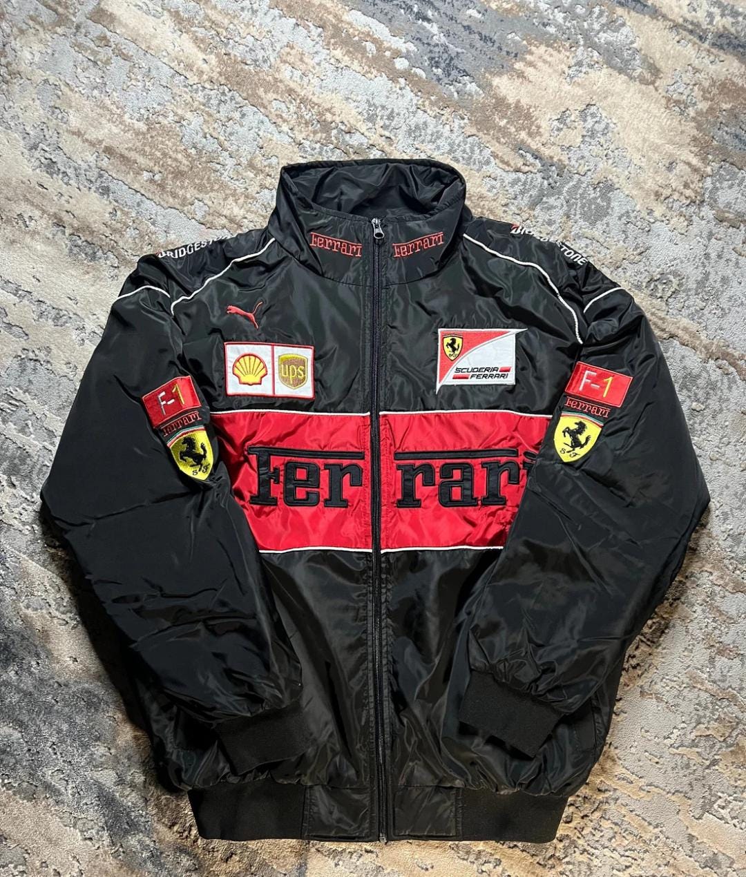 Racing jacket ferrari - Etsy 日本