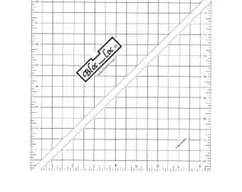 Bloc Loc Half Square Triangle Rulers - Choose Your Size