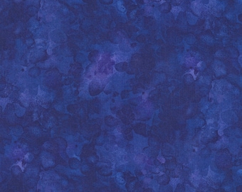 REMNANT 44"-Royal Tonal Blender # C6100-RYL From Timeless Treasures Solid-ish by Kimberly Einmo Collection
