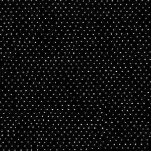 May include: A black background with a repeating pattern of small white circles.