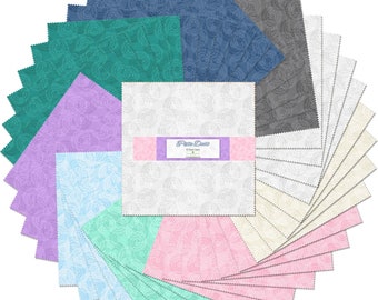 10in Squares Pixie Dust, 42pcs per pack # Q512-56-512 From Wilmington Prints Essential Gems Pre-Cuts Collection
