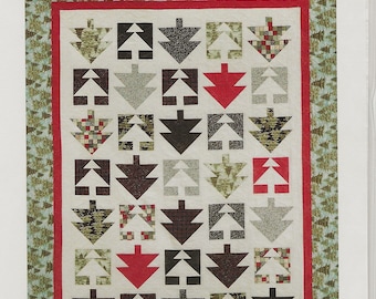 Forest Reflection # CQD01007 Pattern! From Cozy Quilt Designs By  Daniela Stout