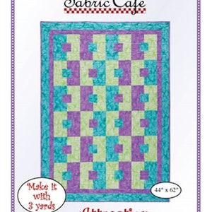 Attraction 3 Yard Quilt Pattern-Lap size Quilt