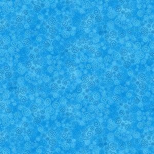 Bright Blue Sparkle From Wilmington Prints Essentials Basics 39055-440 by the yard