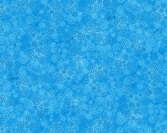 Bright Blue Sparkle From Wilmington Prints Essentials Basics 39055-440 by the yard