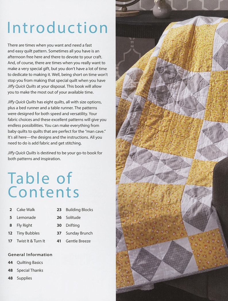 Jiffy Quick Quilts 141393 From Annie's Etsy