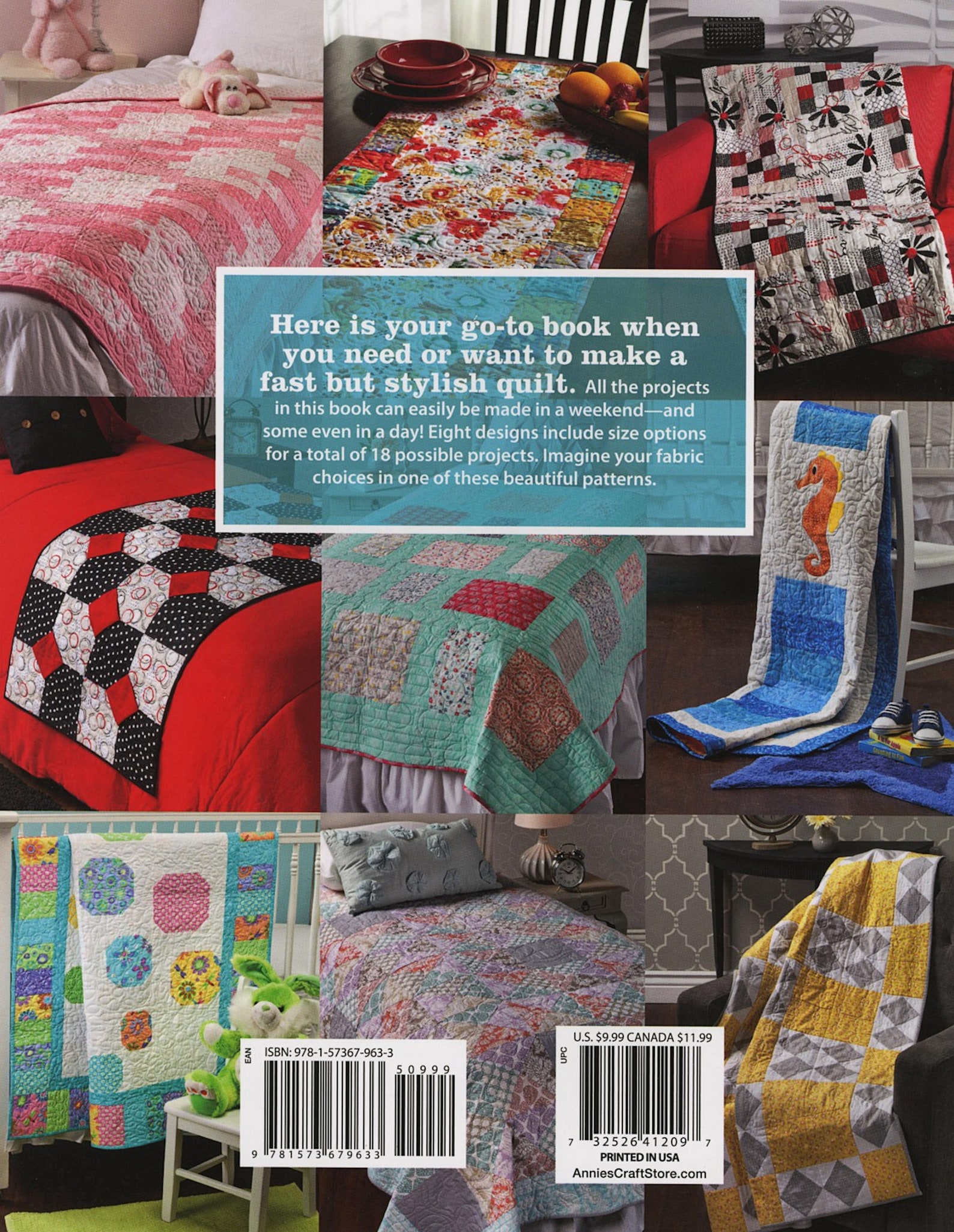 Jiffy Quick Quilts 141393 From Annie's Etsy