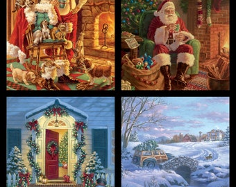 A Christmas Classic 36in Panel Pillow Panel # P9544R-PILLO From Riley Blake Designs