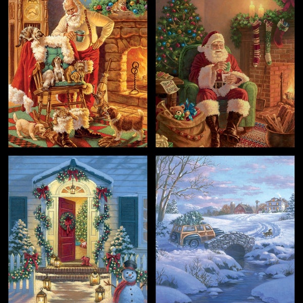 A Christmas Classic 36in Panel Pillow Panel # P9544R-PILLO From Riley Blake Designs