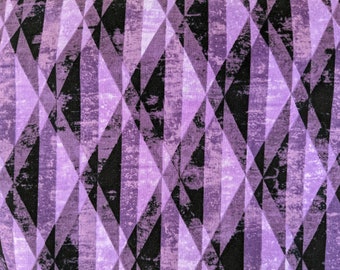 Michael Miller CX5999-PURP-D, Lila und Schwarz Geometrischer Druck