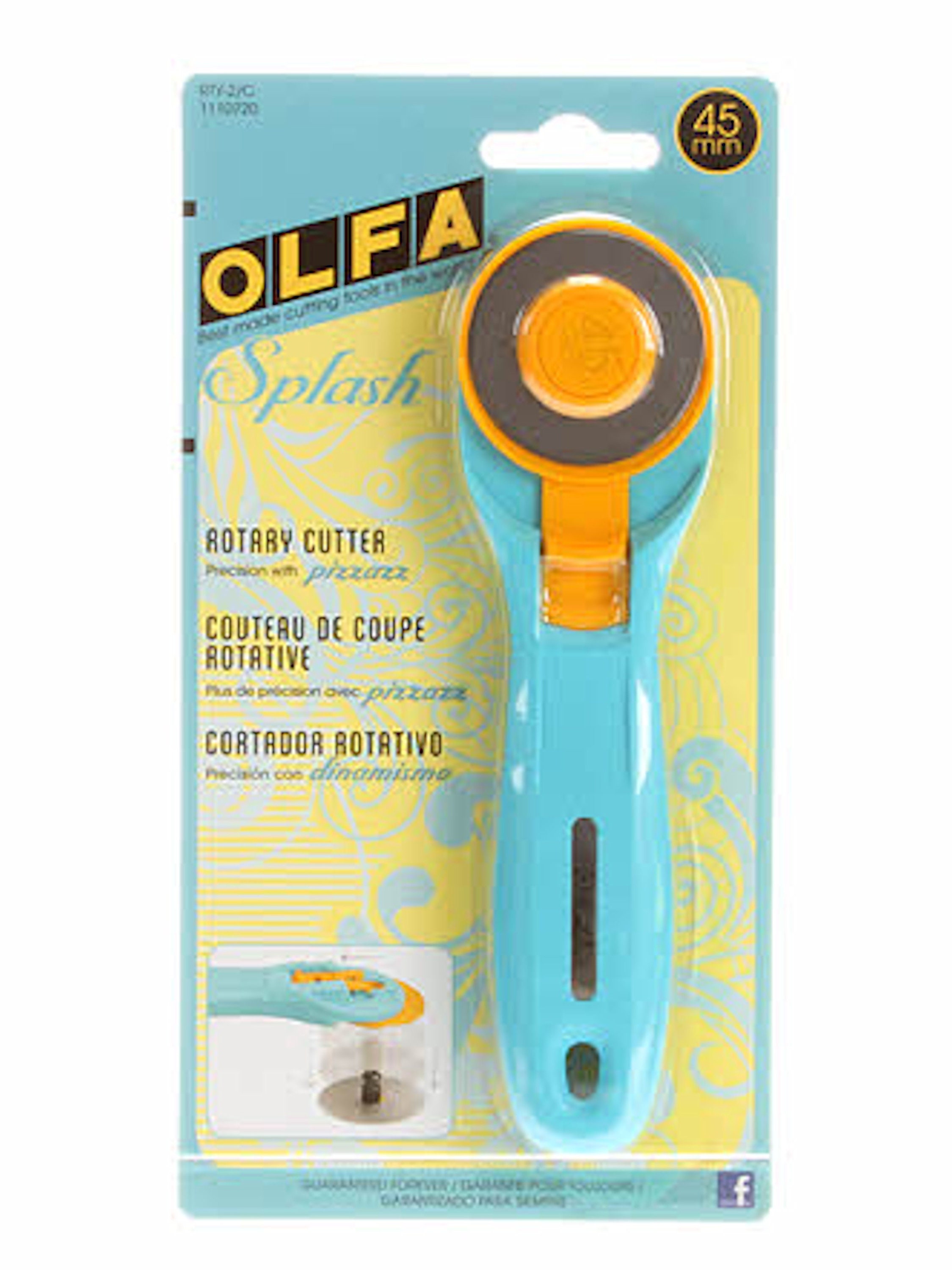 45mm ROTARY CUTTER Red Lori Holt Lori Holt Edition Olfa Quick Release Fabric  Rotary Cutter Riley Blake Designs -  Hong Kong