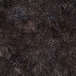 May include: A black fabric with a subtle swirl pattern and a scattered white glitter effect.