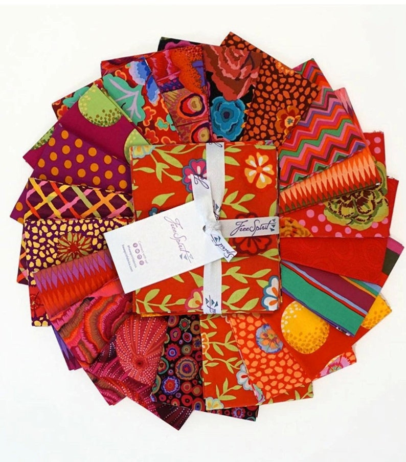 Heatwave Kaffe Fassett for Free Spirit Fabrics 20 Fat Quarters Saturday Stash