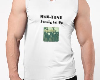 Mantini Gay Tank top,  Gay Bar, Gay Shirt, Gay Brother gift,  Playboy Style Gay Shirt, Gift Gay BF, Gay apparel