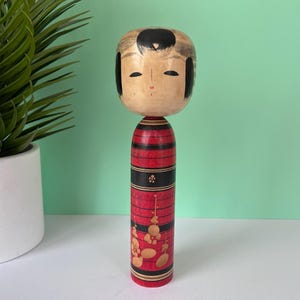 Bambola Kokeshi - Bellissima bambola giapponese Shinga