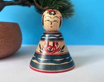 Poupée Kokeshi de Koyo - Très jolie poupée Ejiko japonaise