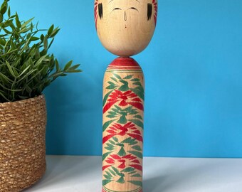 Kokeshi doll by Ishiyama Sanshiro - Very pretty traditional Japanese doll - h260196