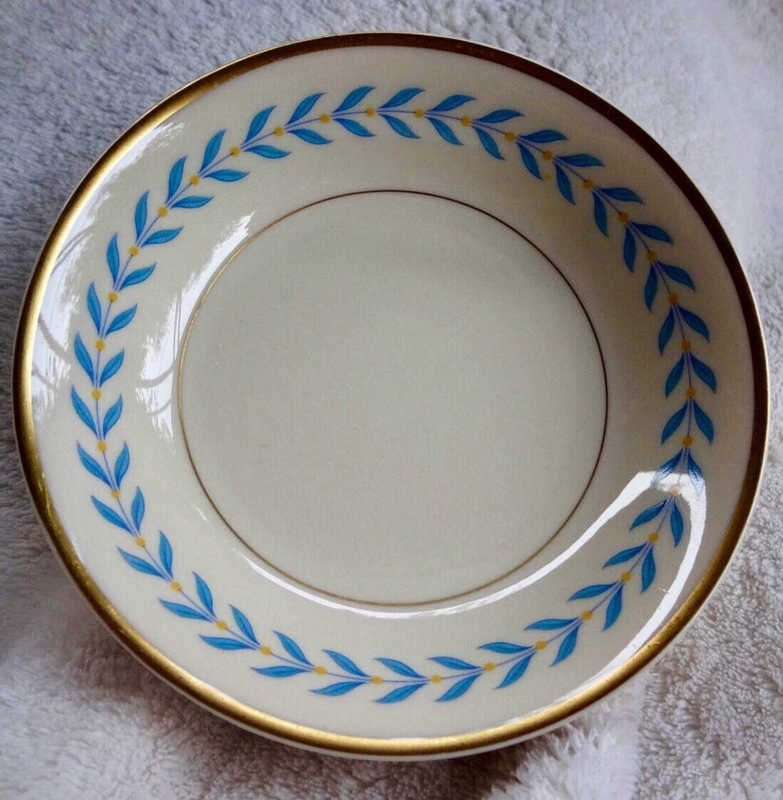 Vintage Syracuse China Old Ivory Blue Laurel Sherwood Bowls Etsy
