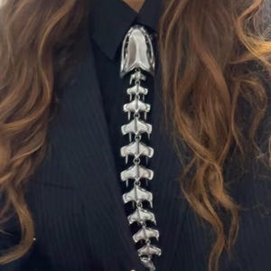 SERPENT TIE 3D-afdrukbestanden downloadbare slangenskeletstropdas