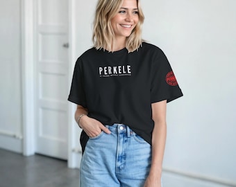 Perkele approuvé Iconsverse – Ei kaikki muumit laaksossa – T-shirt officiel anglais du Rallye de Sisu de Finlande