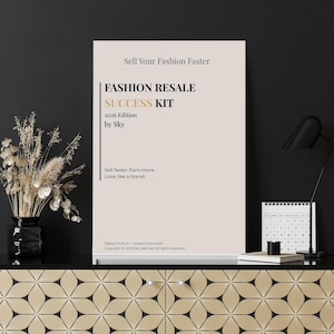 Fashion Reselling Success Kit | Vinted & Etsy Verkäuferleitfaden (Digitaler Download)