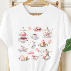 Tea Party Shirt, Tea Lover Gift, Tea Time Shirt, Tea Shirt, Tea Lover Shirt, Cute Tea Shirt, Tea Drinker Gift, Tea Addict Shirt, Tea Gift