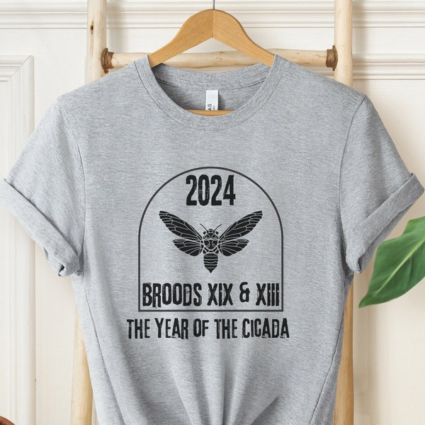 Cicada Shirt, 2024 Cicadas Shirt, Brood XIX, Brood XIII, Insect Shirt, Bug Shirt, Entomology Shirt, Insect Lover Gift, Bug Lover Tee