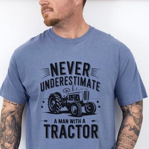 Funny Tractor Shirt, Comfort Colors® Tractor Lover Gift, Farm Shirt, Farmer Shirt, Farm Life Shirt, Farming Shirt, Farm Gift, Farming Gift