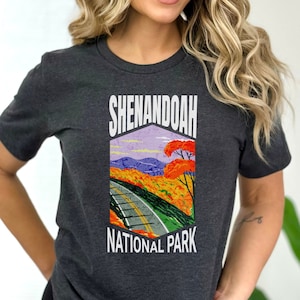 Shenandoah National Park Shirt, National Parks Shirt, Virginia Shirt, Skyline Drive, Nature Lover Shirt, Hiking Shirt, Camping Shirt