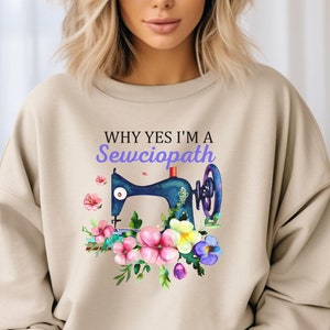 Sewciopath Shirt, Funny Sewing Shirt, Quilter Gift, Sewing Lover Gift, Sewing Machine Shirt, Quilter Gift, Quilting Shirt, Seamstress Gift