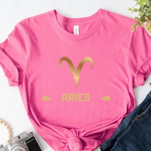 Aries Shirt, Astrology Shirt, Aries Gift, Zodiac Shirt, Horoscope Shirt, Aries TShirt, Aries Birthday Gift, Horoscope T Shirt, Zodiac Gift