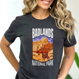 Badlands Shirt, Badlands National Park Shirt, South Dakota Shirt, National Parks Shirt, Nature Lover, Hiking Shirt, Camping Shirt