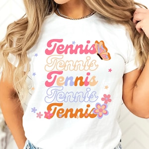 Retro Tennis Shirt, Tennis Player Gift, Tennis Shirt, Tennis Gift, Tennis Coach Gift, Tennis Lover Gift, Tennis Player Shirt, Tennis Tshirt
