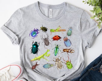 Insekten Shirt, Entomologie Shirt, Insekten Liebhaber Shirt, Entomologie Geschenk, Entomologen Shirt, Insekten Shirt, Botanisches Shirt, Insekten Liebhaber Geschenk, Insekten Tee