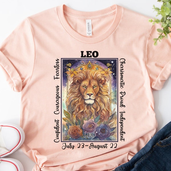 Leo Shirt - Etsy