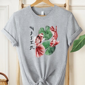 Koi Shirt, Koi Fish T Shirt, Japanese Shirt, Japan Shirt, Japan Tshirt, Fish Shirt, Gift for Japan Lover, Koi T-Shirt, Koi Carp, Koifish Tee