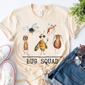 Bug Shirt, Entomology Shirt, Bug Lover Shirt, Entomology Gift, Entomologist Shirt, Insect Shirt, Botanical Shirt, Insect Lover Gift