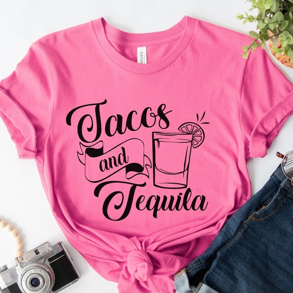 Tacos and Tequila Shirt, Taco Shirt, Tequila Shirt, Day Drinking Shirt, Funny Tequila Shirt, Margarita Shirt, Alcohol Shirt, Tequila Lover