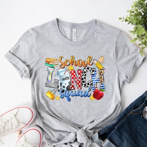 School Lunch Squad Shirt, Lunch Lady  Shirt, Cafeteria Worker Shirt, Lunch Lady Gift, School Staff Shirt, Cafeteria Crew Shirt, Lunch Crew
