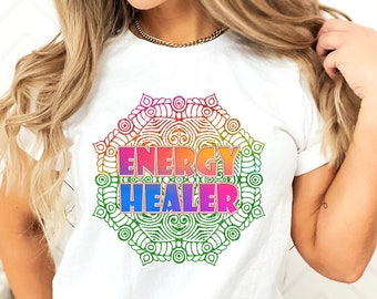 Energy Healer Shirt, Reiki Shirt, Spiritual Shirt, Energy Healing Shirt, Meditation Shirt, Yoga Shirt, Chakra Shirt, Gift for Healer