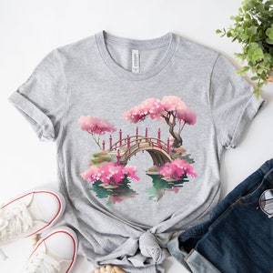Sakura Shirt, Cherry Blossom Shirt, Japanese Shirt, Japan Shirt, Japan Tshirt, Cherry Blossom Gift, Floral Shirt, Gift for Japan Lover