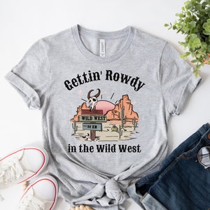 Wild West Shirt, Cowgirl Shirt, Western Shirt, Nashville Shirt, Cowgirl T Shirt, Western Graphic Tee, Country Shirt, Country Concert Tee
